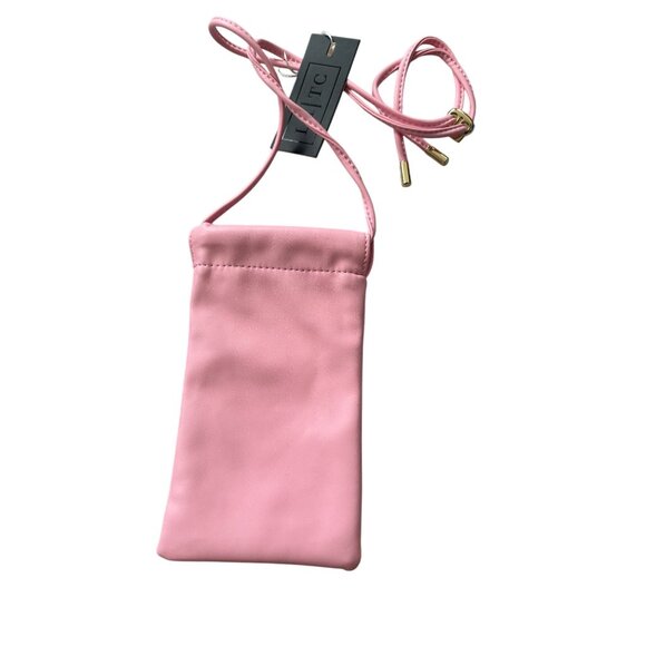 LA TRADING CO I Speak Fluent French Phone Pink Crossbody Bag NEW NWT - Picture 3 of 5